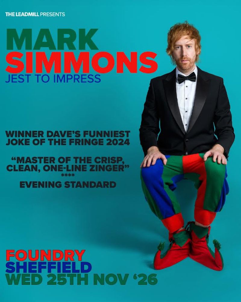 Mark Simmons: Jest to Impress poster at Foundry