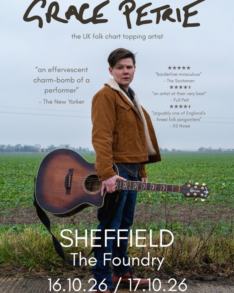 Grace Petrie 16th October poster at Foundry