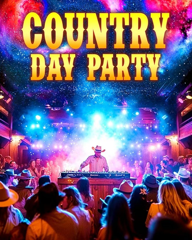 Country Day Party poster at Foundry